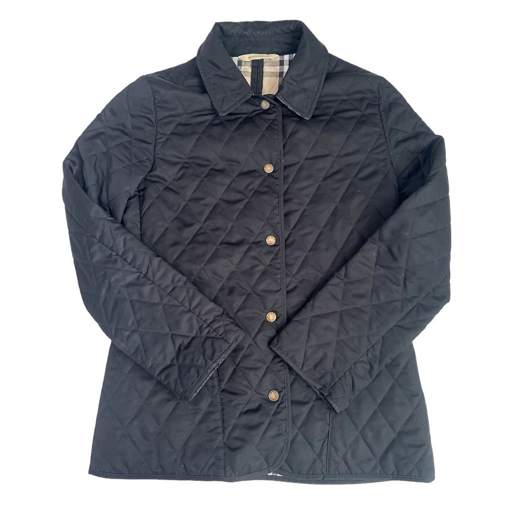 Burberry Black Quilted Jacket | See Sizing Notes